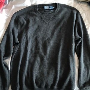 Polo Ralph Lauren dark grey crew neck sweater